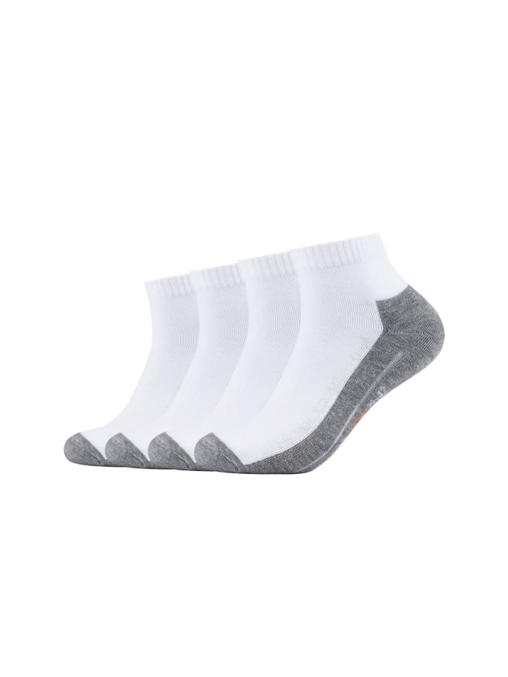 camano Kurzsocken 4er Pack function in Weiß günstig kaufen