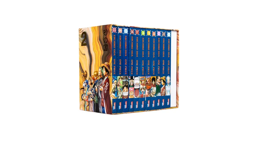 One Piece Sammelschuber 2: Alabasta (inklusive Band 13–23)