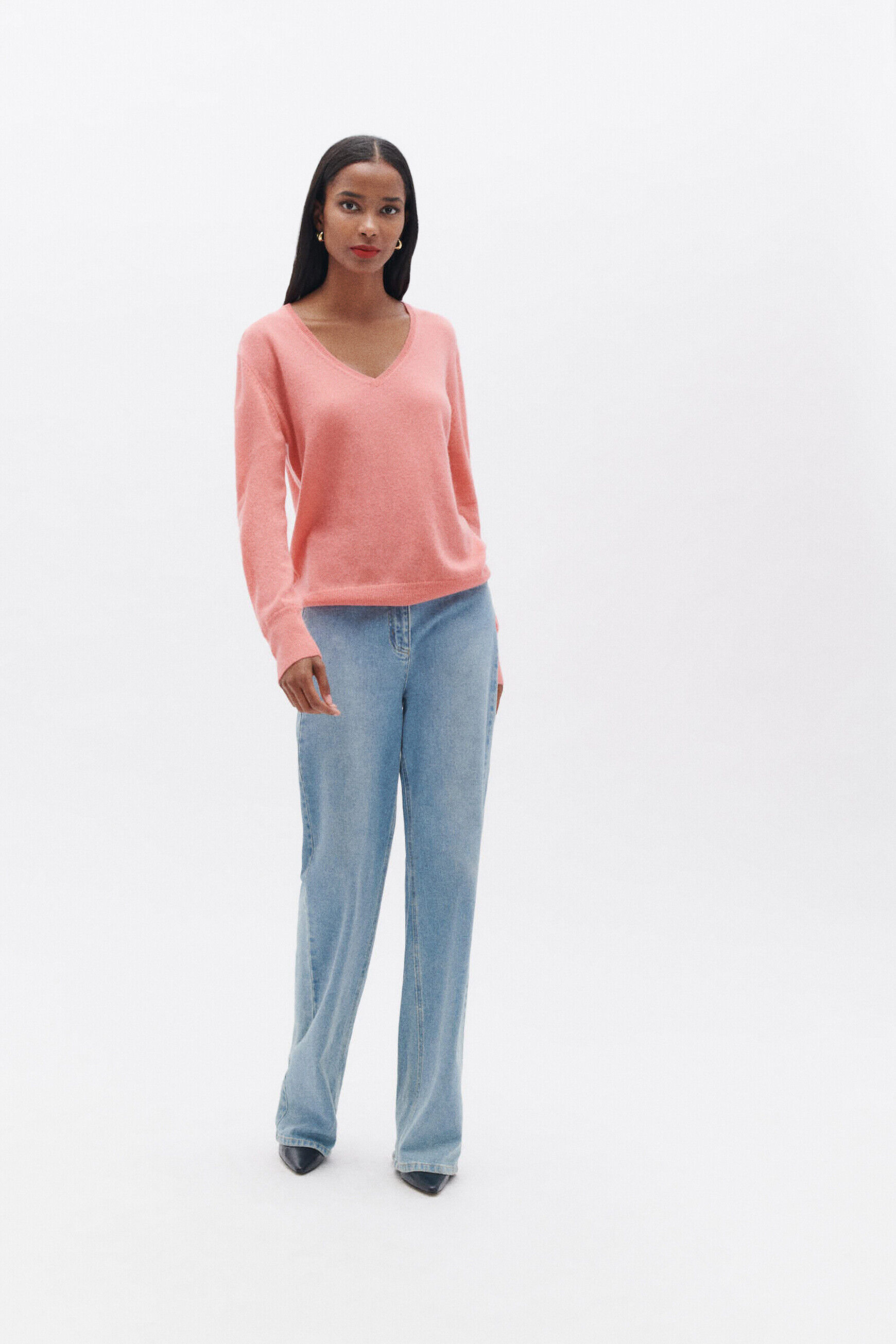 Pull marianne rose femme