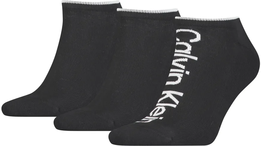 Calvin Klein Herren Sneaker Socken Athleis 3er Pack black