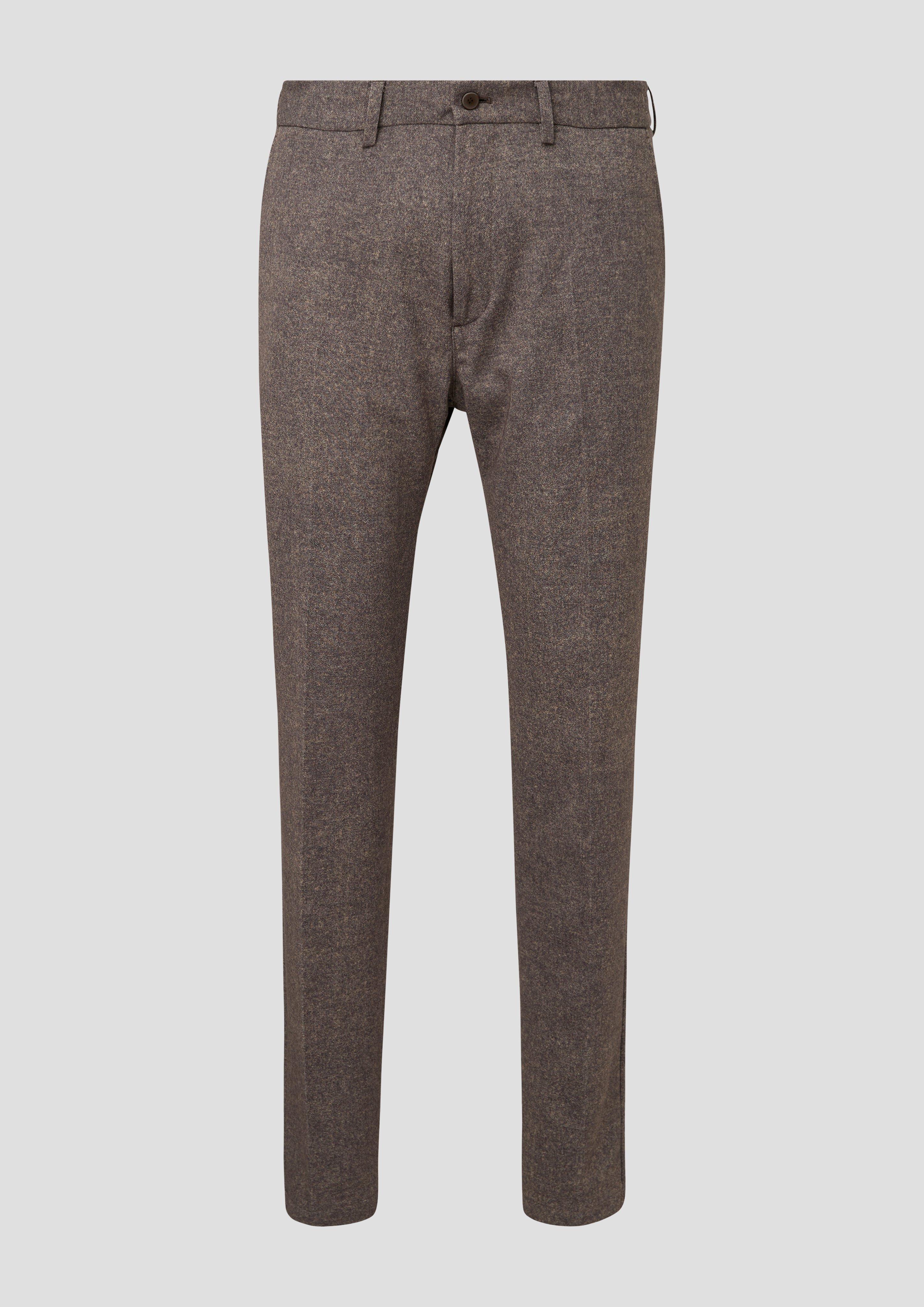 Slim: Jogpants aus Jersey in Tweed-Optik  2136261-85A7