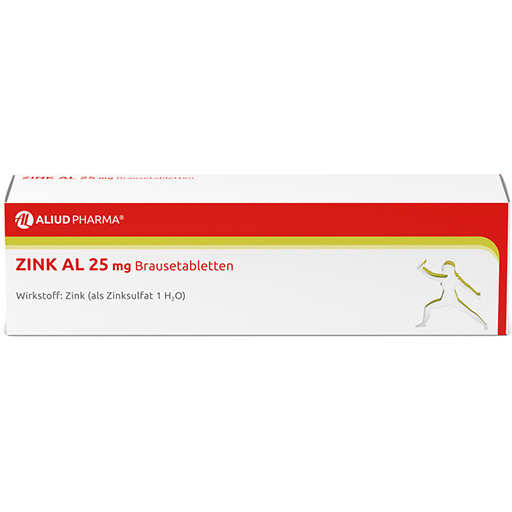 ZINK AL 25 mg Brausetabletten  40 St  Brausetabletten