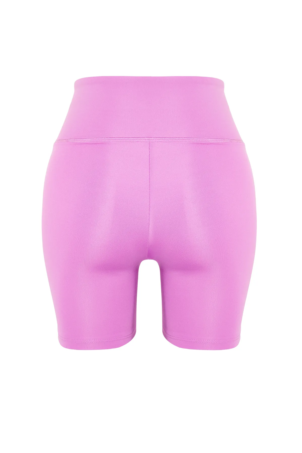 Trendyol Collection  Pastell Lavendel Restorer Zweireihige Strick-Sportshorts/Kurze Leggings mit Taillendetail TWOSS21SR0714
