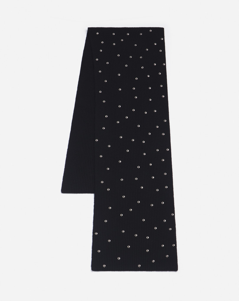 ECHARPE EN LAINE AVEC STUDS