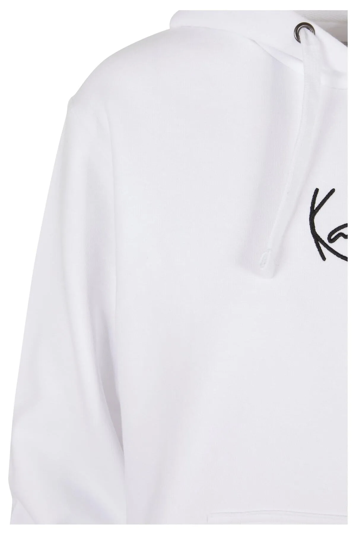 KARL KANI  Sweatshirt - Weiß - Regular Fit