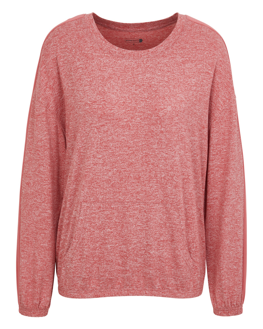 Meliertes Sport-Sweatshirt
