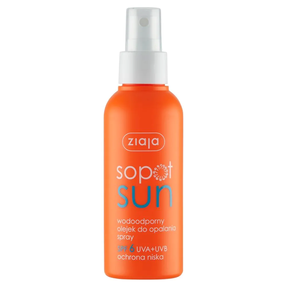 Αντηλιακό σπρέι Ziaja Sopot SPF 6