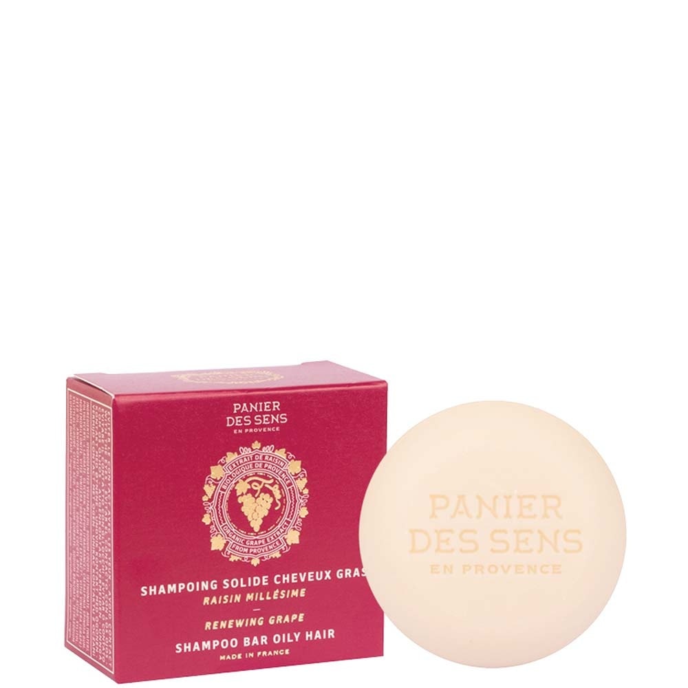 Panier des Sens SHAMPOING SOLIDE CHEVEUX GRAS | Raisin Millésime Shampooing solide