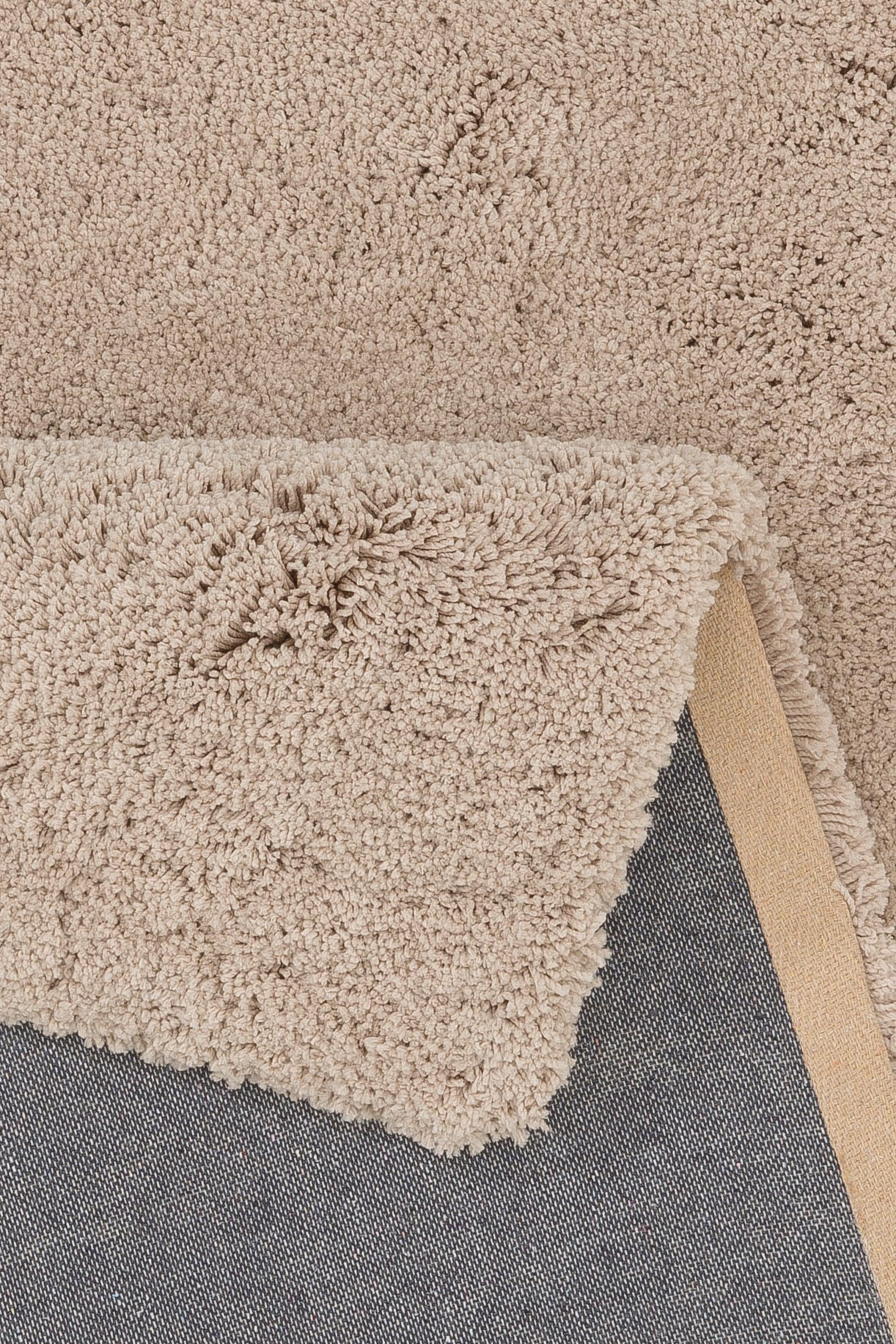 Hochflor-Läufer Desner, my home, rechteckig, Höhe: 38 mm, Mikrofaser, Uni-Farben, fußbodenheizungsgeeignet, Läufer, Brücke