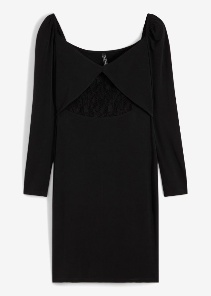 Kurzes Kleid mit Spitze