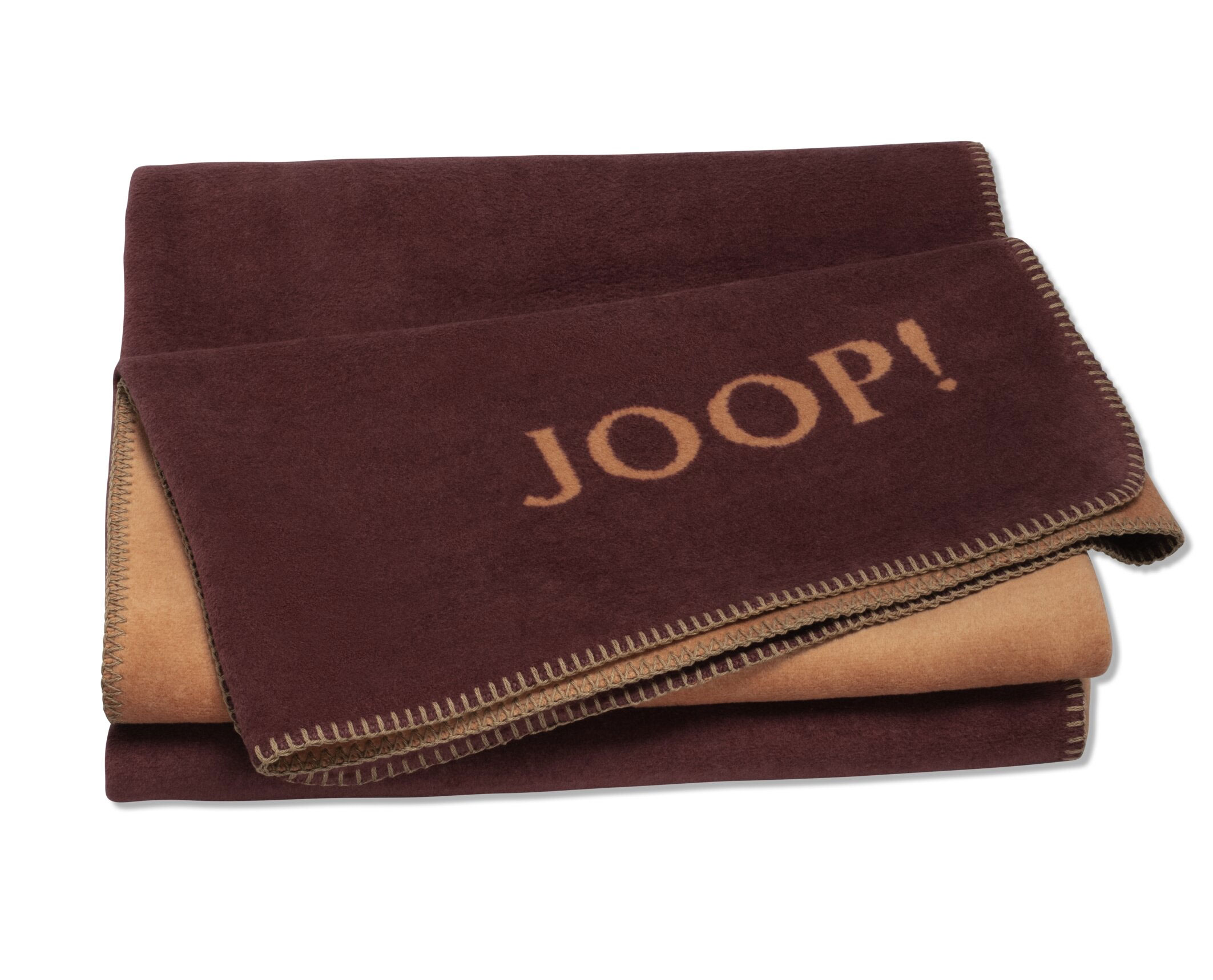 JOOP!Wohndecke granat-kupferf