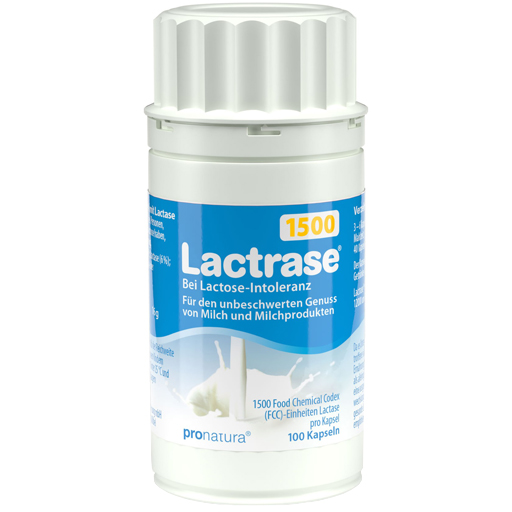 LACTRASE 1.500 FCC Kapseln  100 St  Kapseln