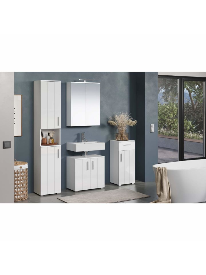 ebuy24 Hochschrank Wons Weiß 37 x 31 cm günstig kaufen onesize