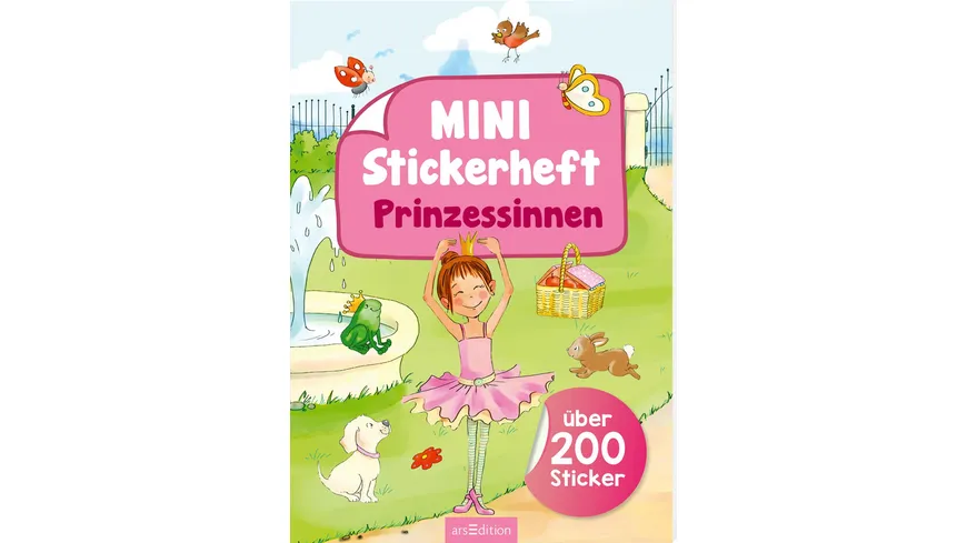 MINI-Stickerheft Prinzessinnen - Über 200 Sticker