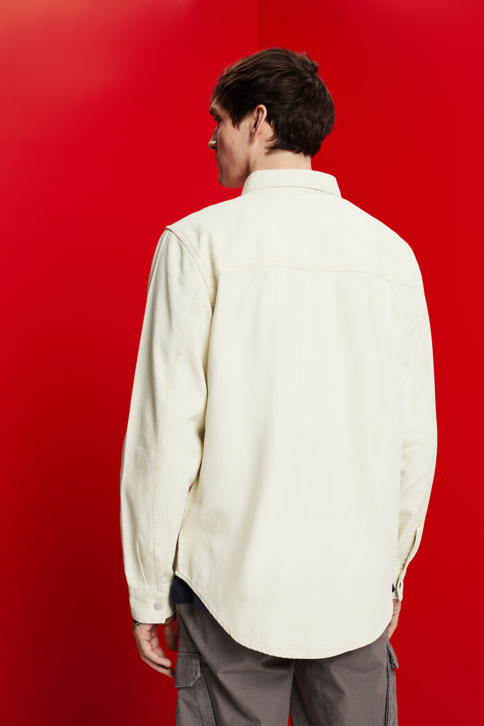 Twill-Overshirt, 100 % Baumwolle