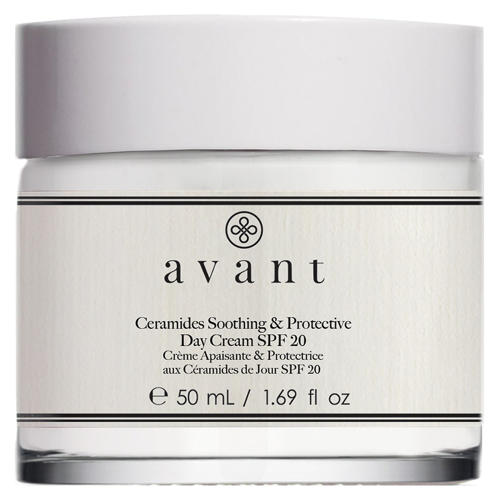 Avant Skincare Crème Apaisante et Protectrice aux Céramides de Jour SPF 20 Hydratants et Mists