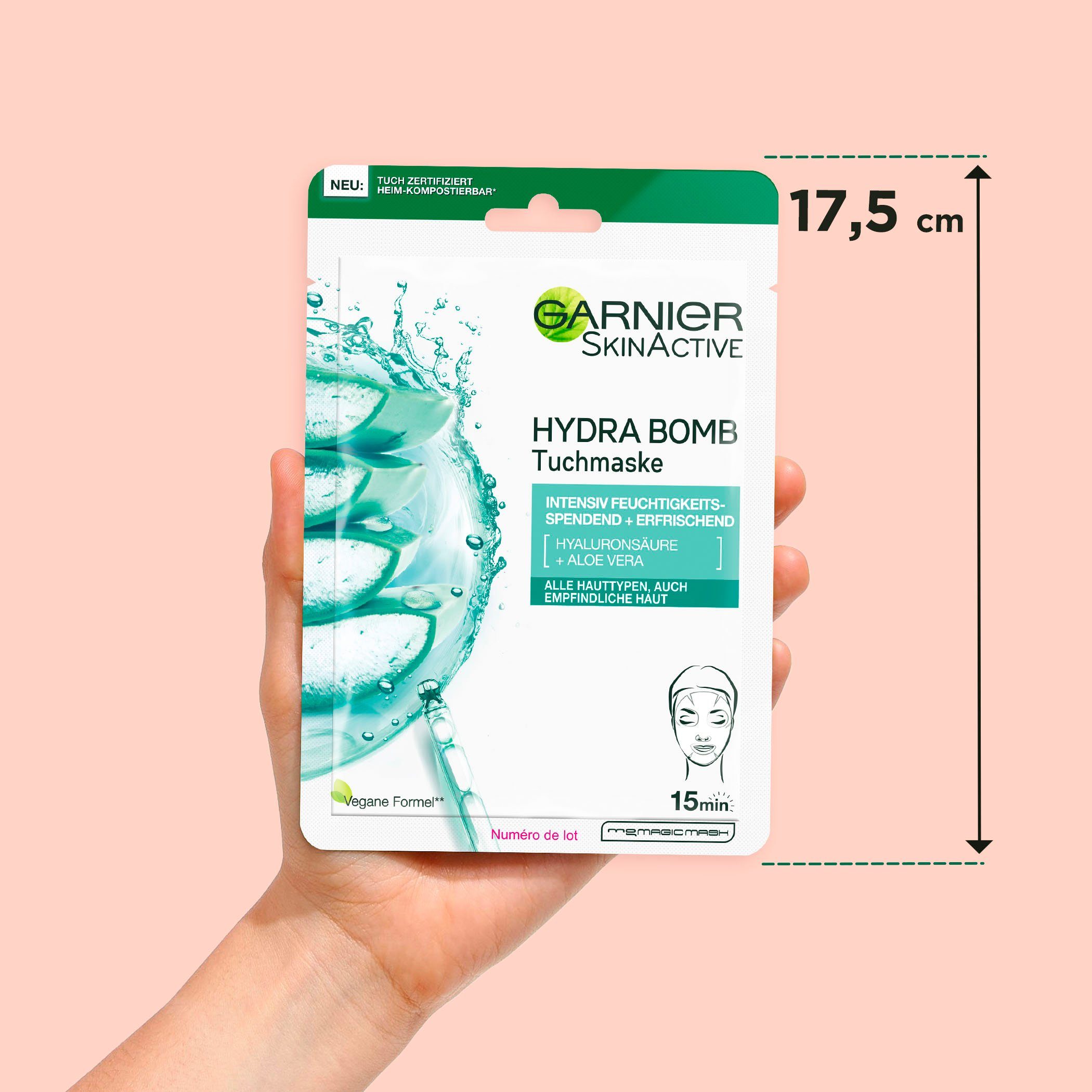GARNIER Pflege-Set Garnier Coffret Young Summer Beauty Set, 3-tlg., Sonnenschutz-Spray, After Sun Feuchtigkeitscreme, Tuchmaske