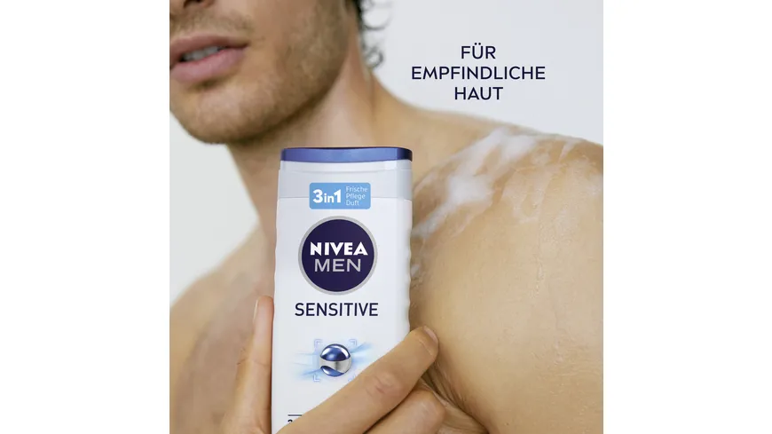 NIVEA MEN Duschgel Sensitive 3 in 1 250 ml