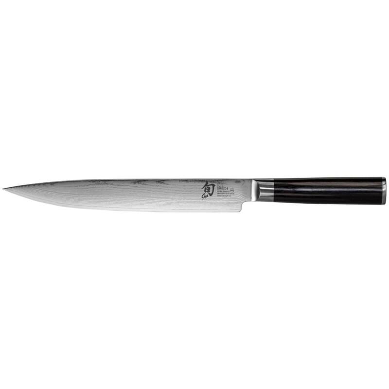 kai Schinkenmesser Stahl, Holz KAI DM704 Schwarz, Silber