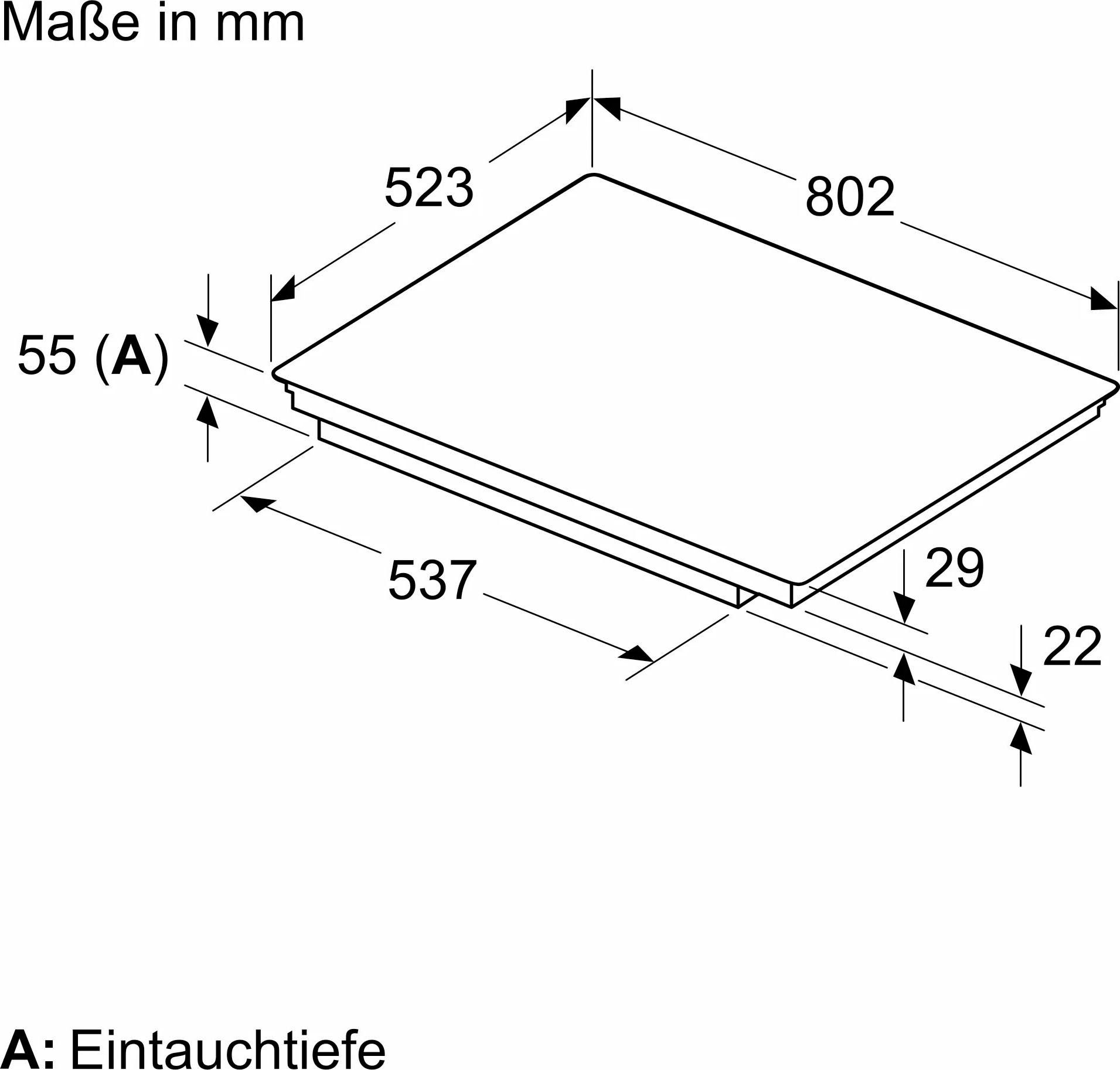 NEFF Induktions-Kochfeld N 90 T58STF1L0
