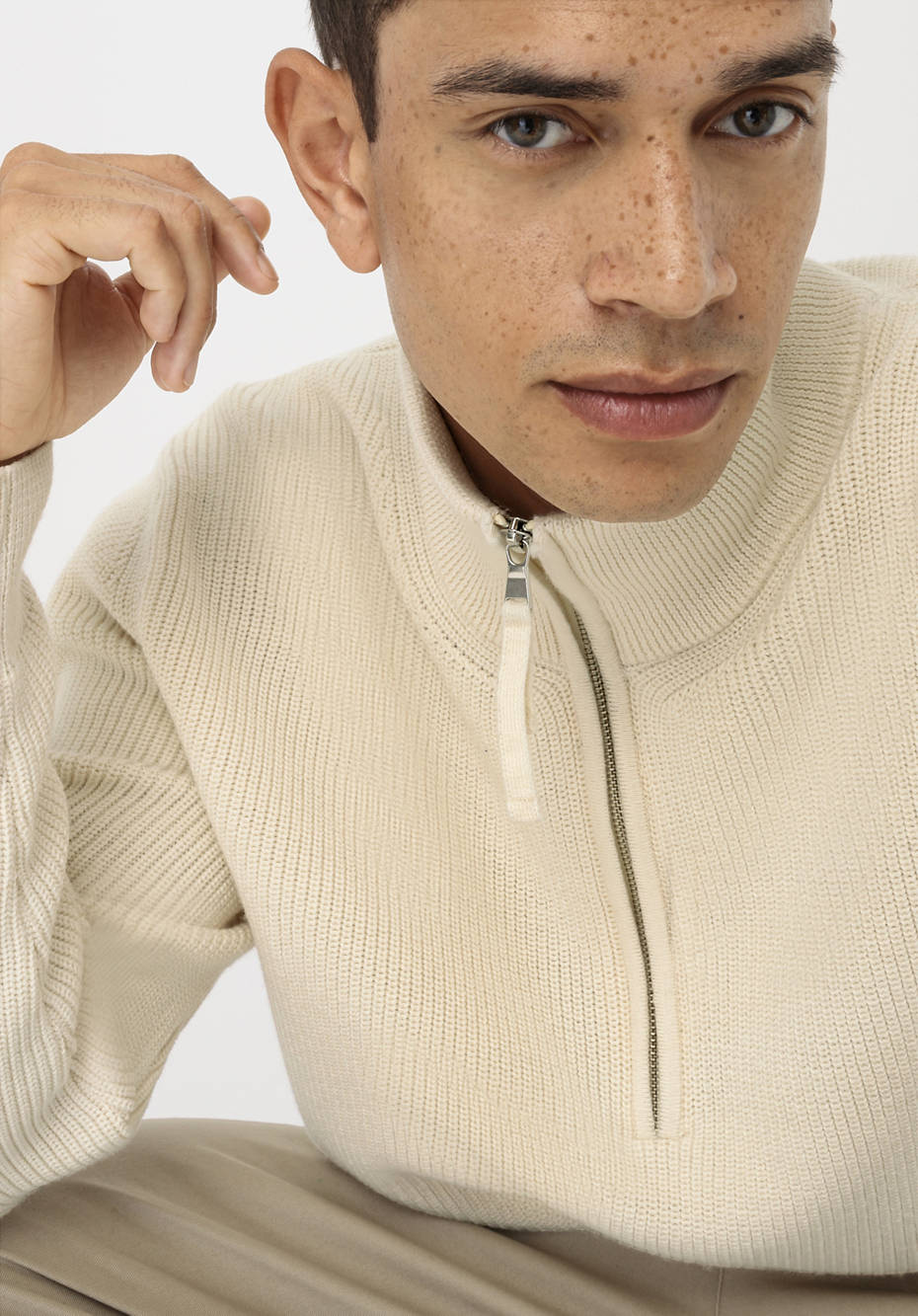 Troyer aus Bio-Merino und Bio-Baumwolle