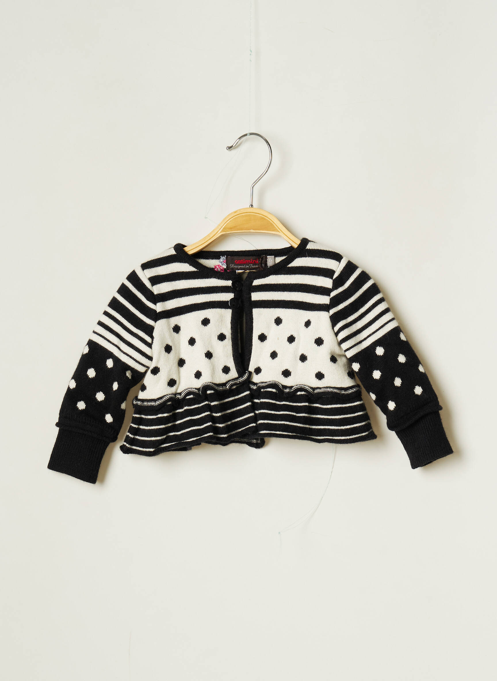 Catimini Fine Maille Fille couleur noir