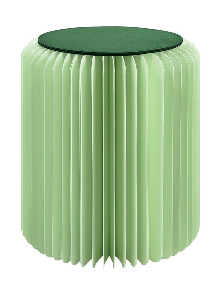 Remember Papierhocker ''Papillon'' in Grün - (H)42 x Ø 36 cm günstig kaufen onesize