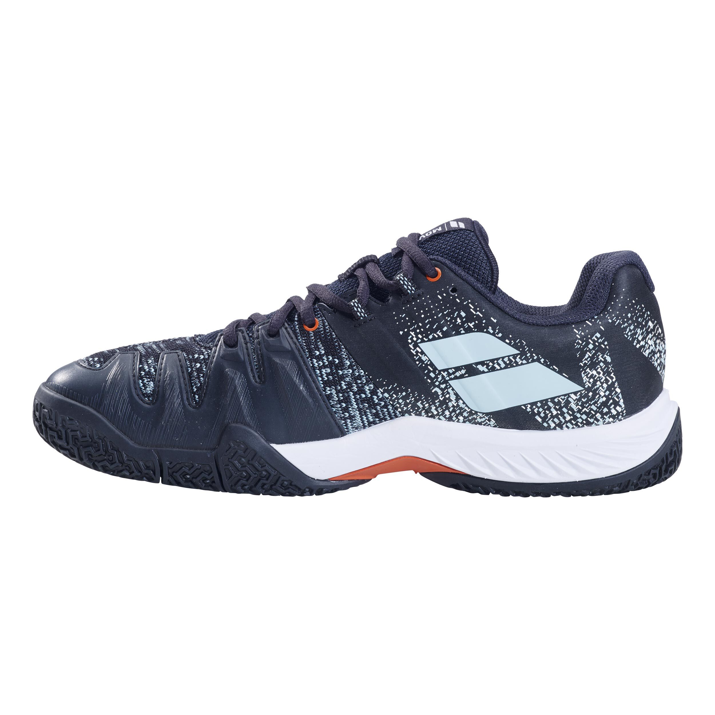 Movea PADL Padelschuh Herren - Schwarz, Hellblau