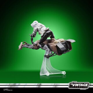 Star Wars Episode VI Vintage Collection Fahrzeug mit Figur: Speeder Bike & Scout Trooper