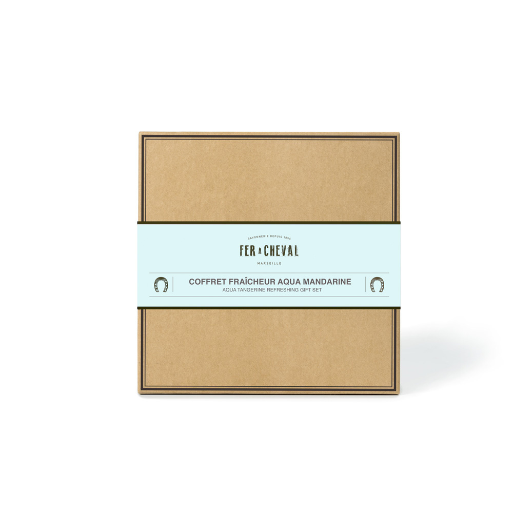 fer à cheval COFFRET AQUA MANADRINE 100% OLIVE SAVON