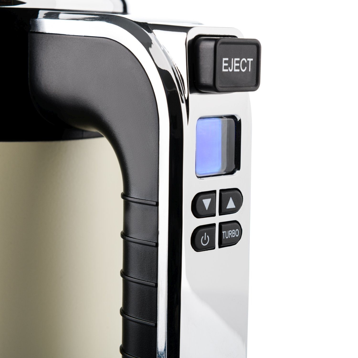 Westinghouse Handmixer WKHM250 Retro, 350 W, 6 Stufen, Spülmaschinenfeste Teile, LED-Display