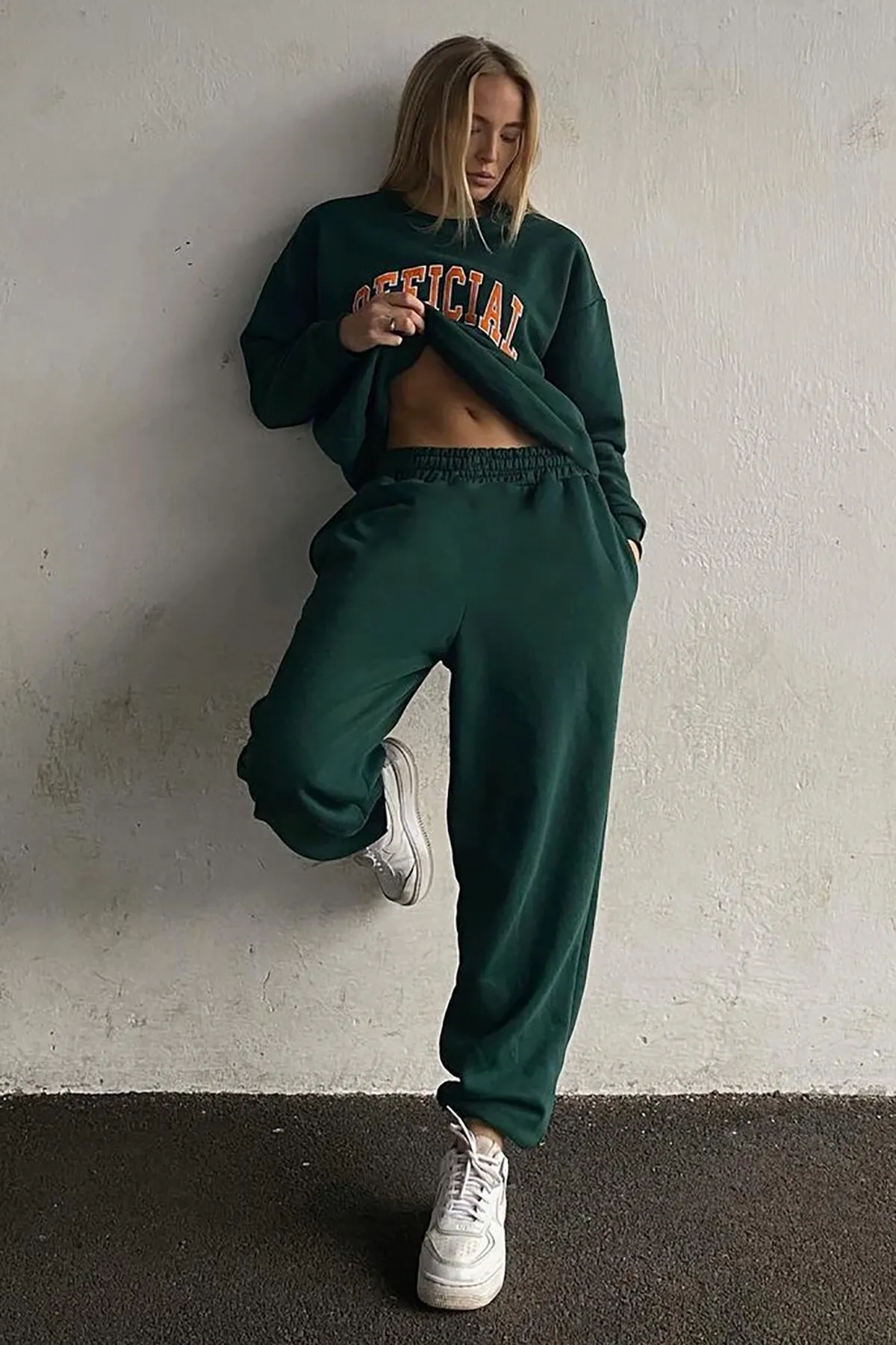 Madmext  Grüner Trainingsanzug für Mad Girls MG944