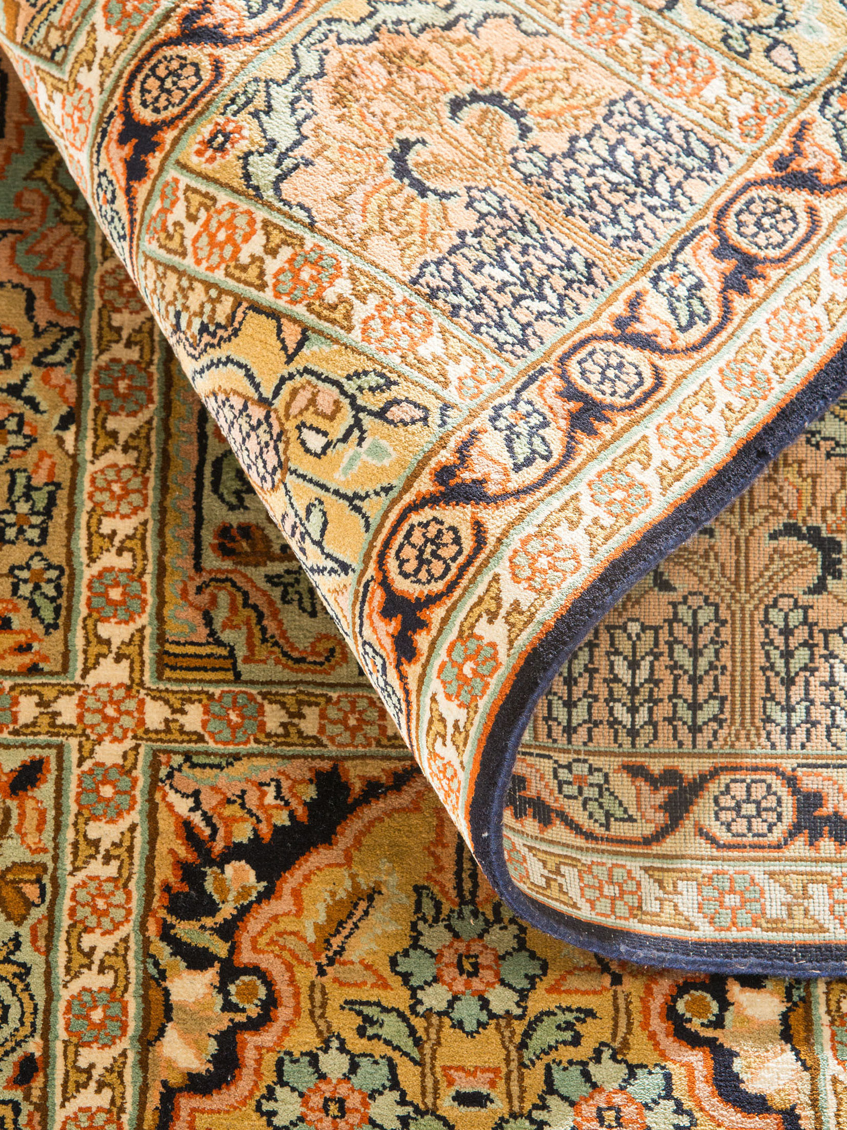 Kaschmir Seide 18/18 ca. 153 x 211 cm, Unikat / Einzelstück