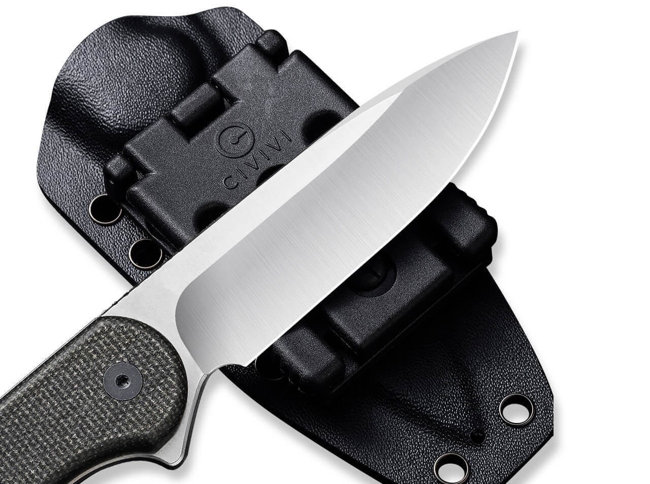 Fixed Blade Elementum Micarta Green