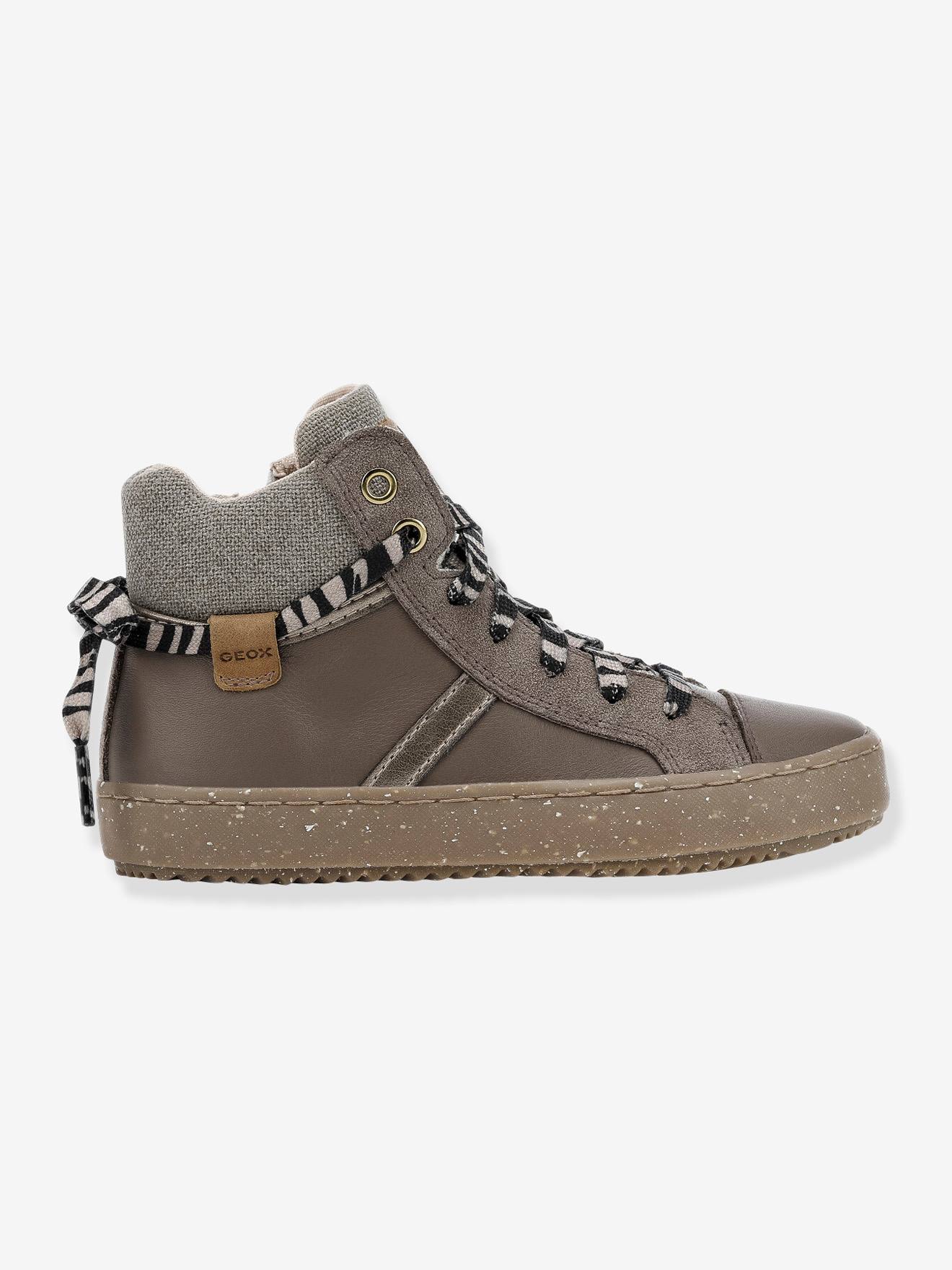 Baskets Mid fille Kalispera Girl I WWF GEOX® gris fume