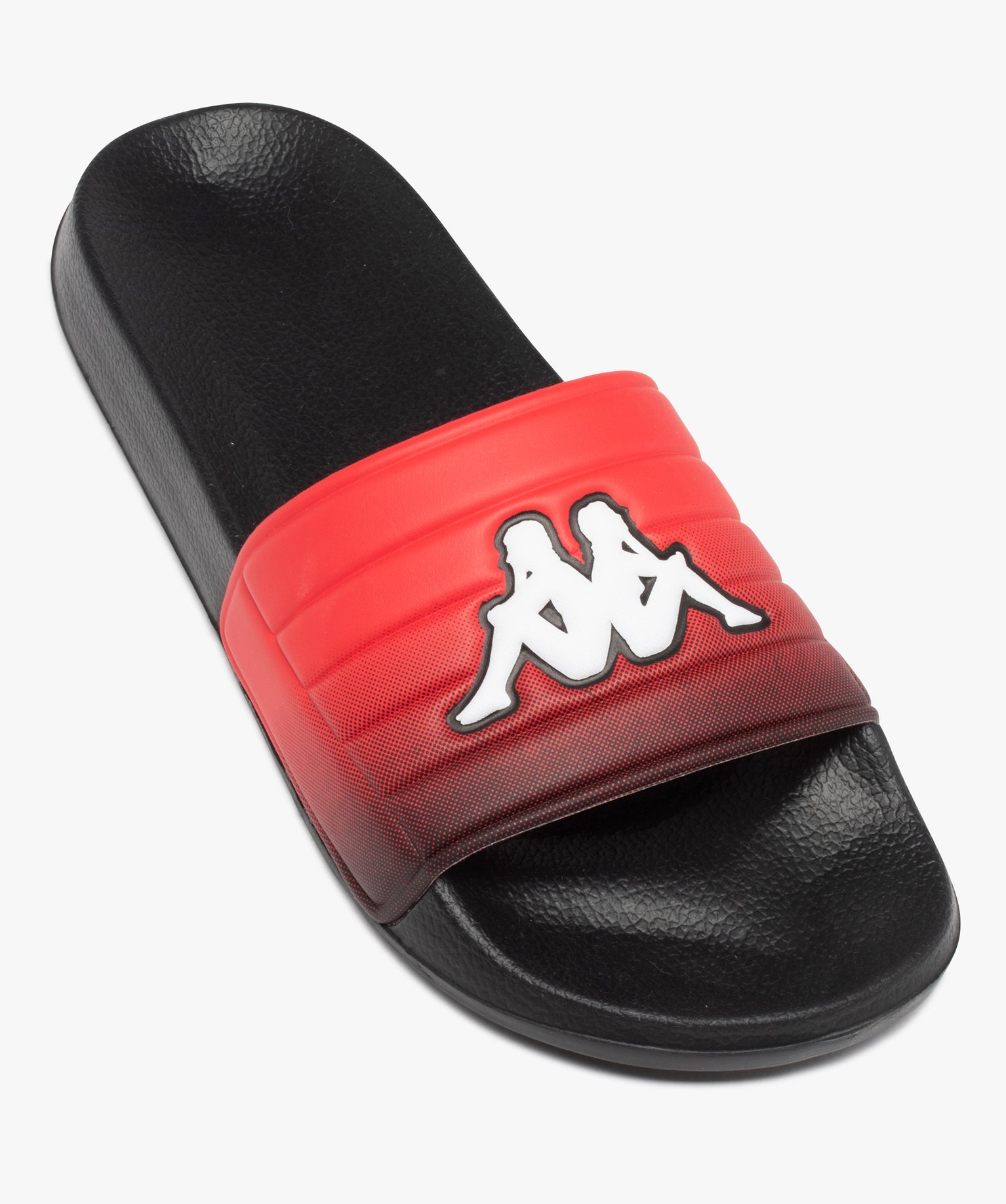 Mules de piscine homme bicolores - Kappa rouge | GEMO