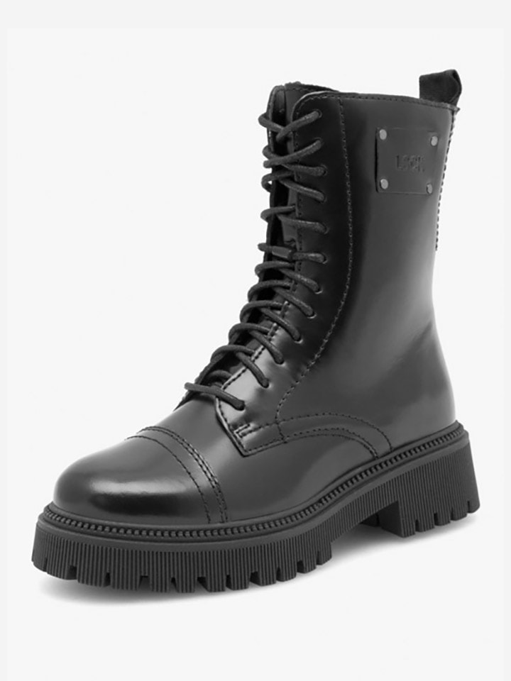 Lasocki Leder-Boots in Schwarz günstig kaufen