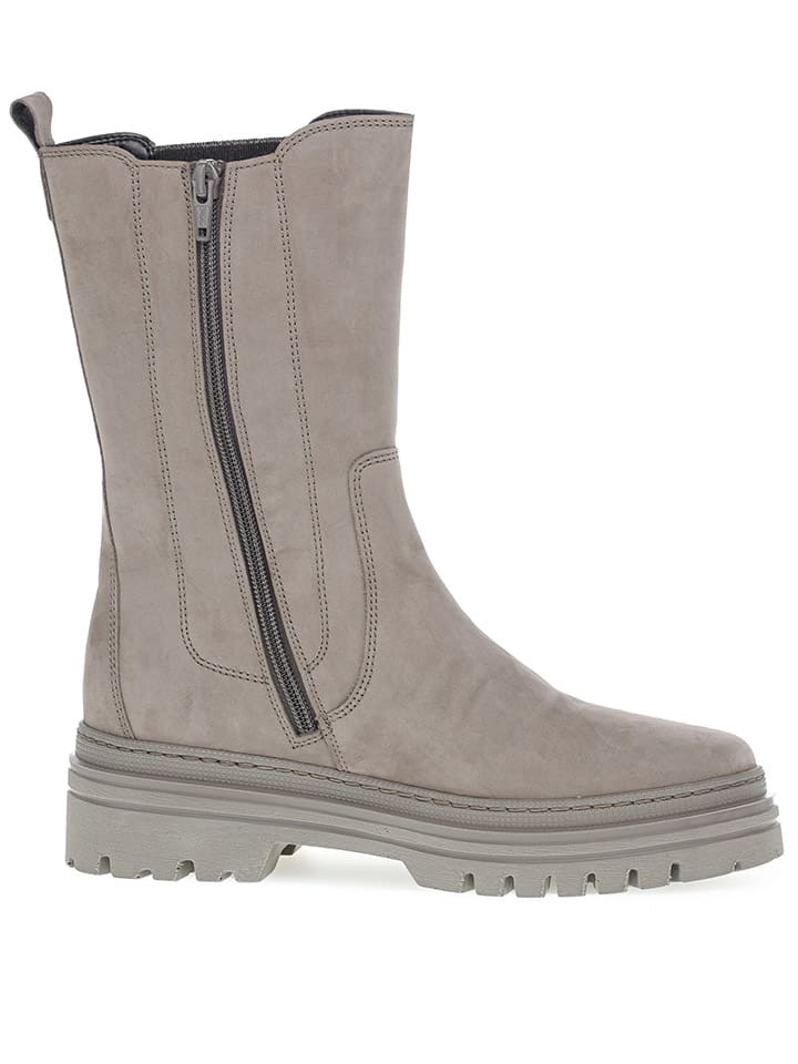 Gabor Leder-Stiefeletten in Beige günstig kaufen