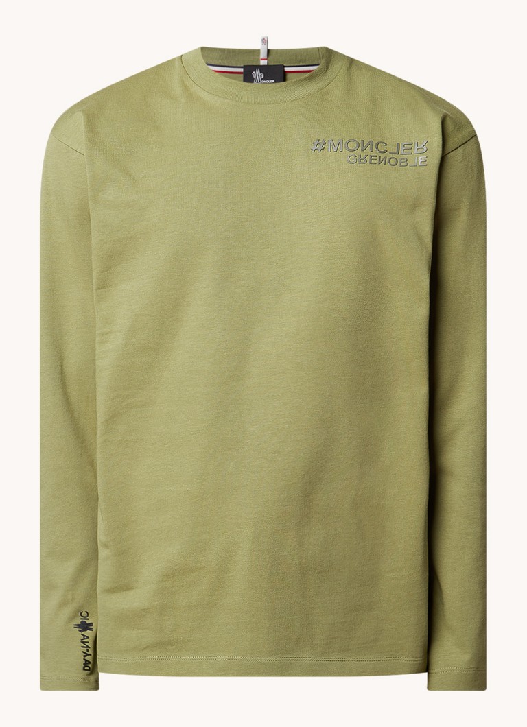 Moncler  Longsleeve met logoborduring