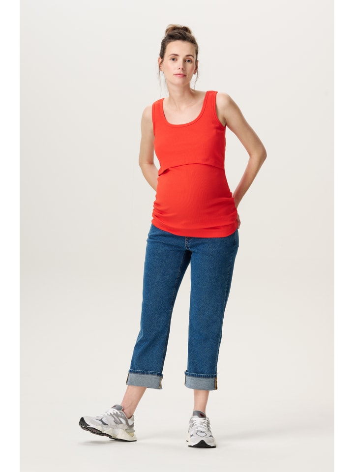 Noppies Straight Umstandsjeans Hawa in Medium Blue Wash günstig kaufen