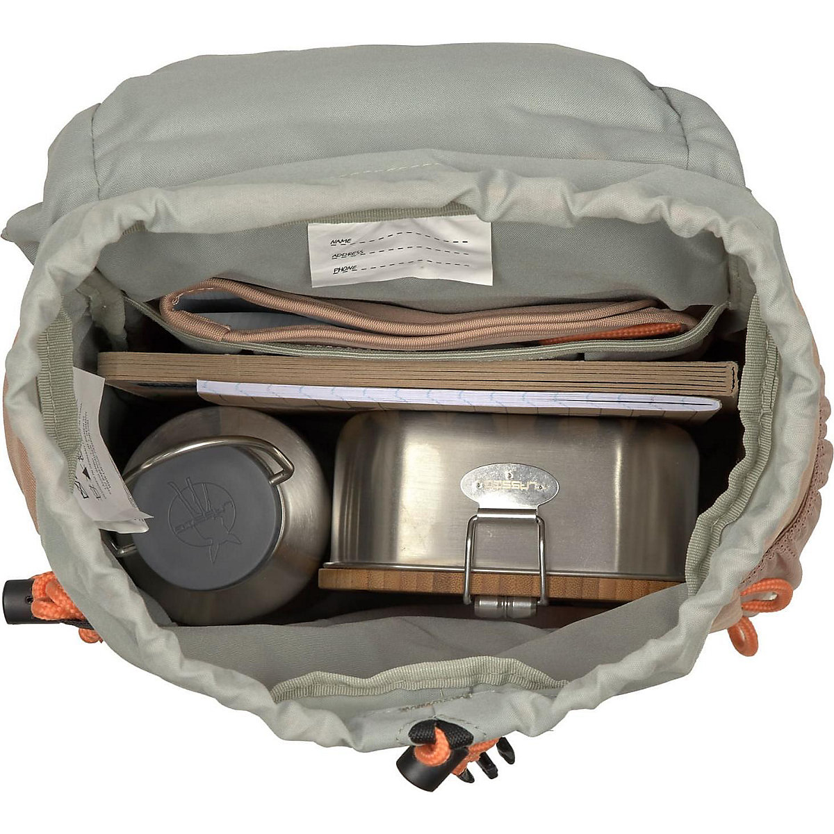 Kinderrucksack Outdoor-Mini-Backpack Nature hazelnut