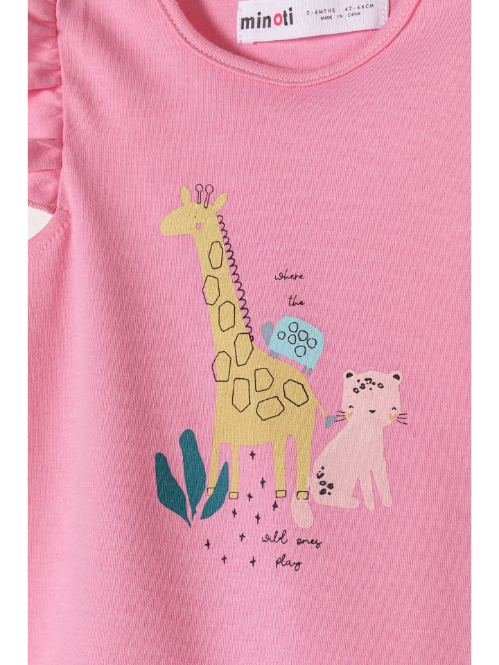 Minoti 4er. Set: Strampler 24babypack8 in lila günstig kaufen