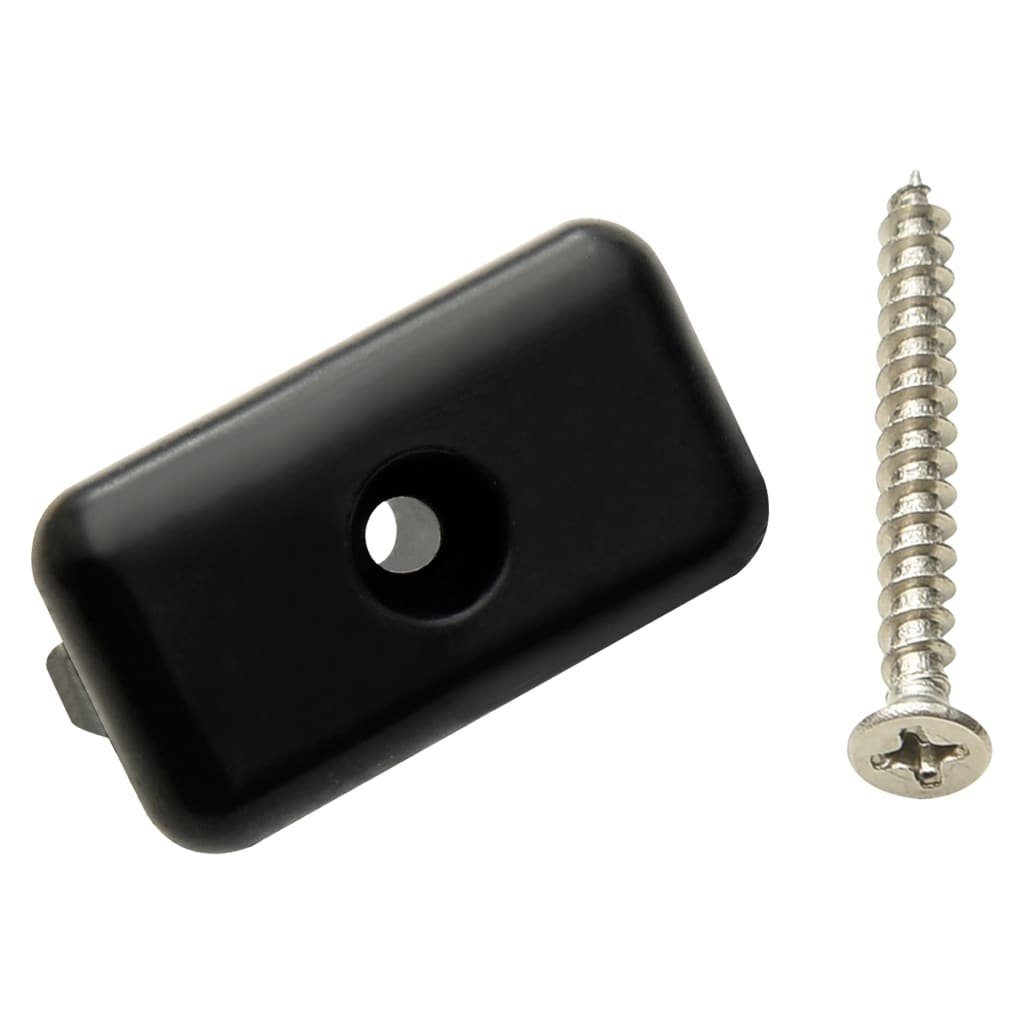 Teppichboden Terrassenclips mit Schrauben 200 Stk. Kunststoff Edelstahl 304, vidaXL