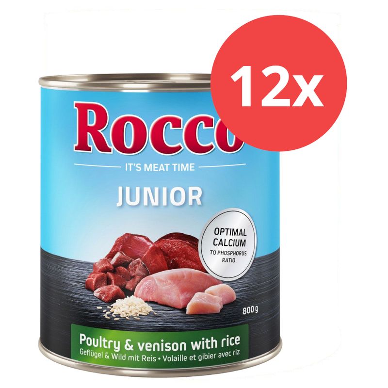 Sparpaket Rocco Junior 12 x 800 g