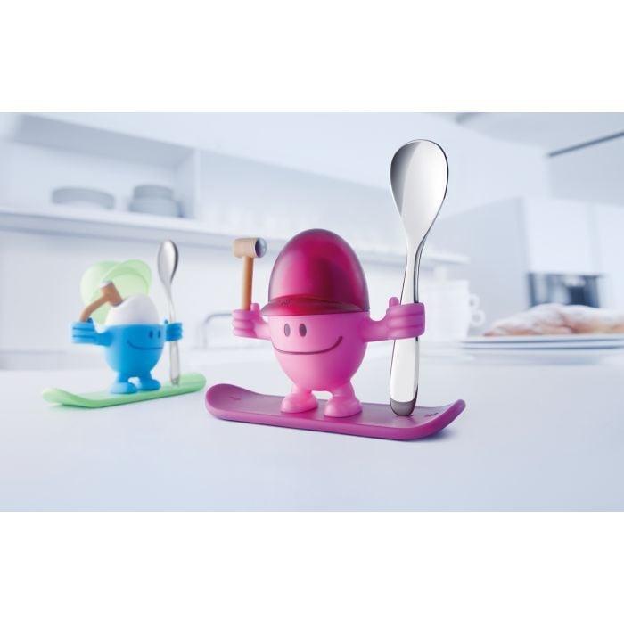 Eierbecher McEgg mit LÖffel, Pink