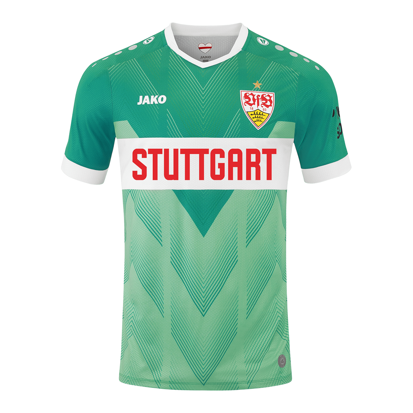 JAKO VfB Stuttgart Torwarttrikot Home 2024/2025 Kids Grün F662