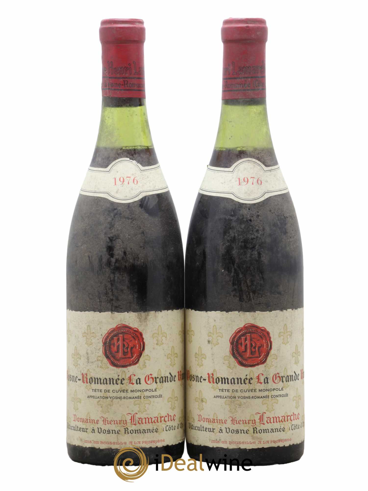 La Grande Rue Grand Cru Lamarche (Domaine)  1976 - Lot de 2 Bouteilles