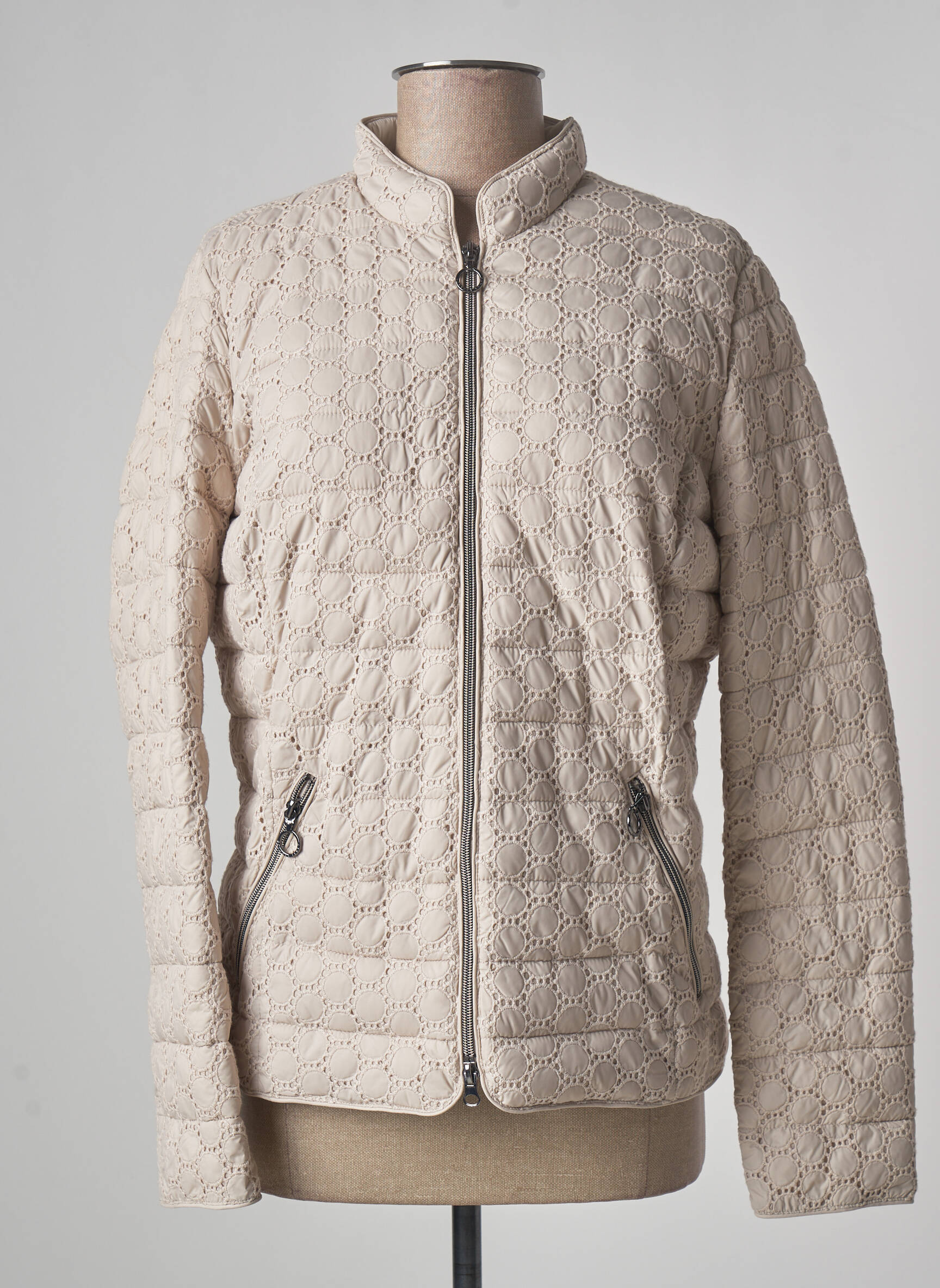 Barbara Lebek Doudounes Femme couleur beige