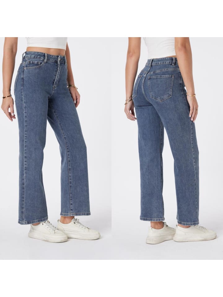 Ital-Design Jeans in Blau günstig kaufen