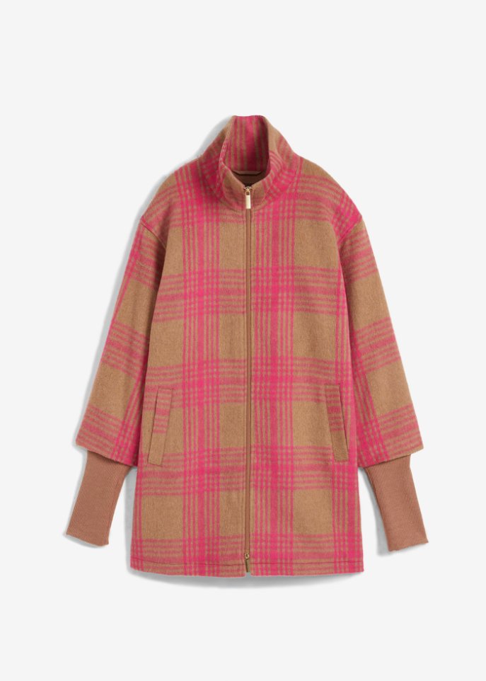 Long-Jacke kariert
